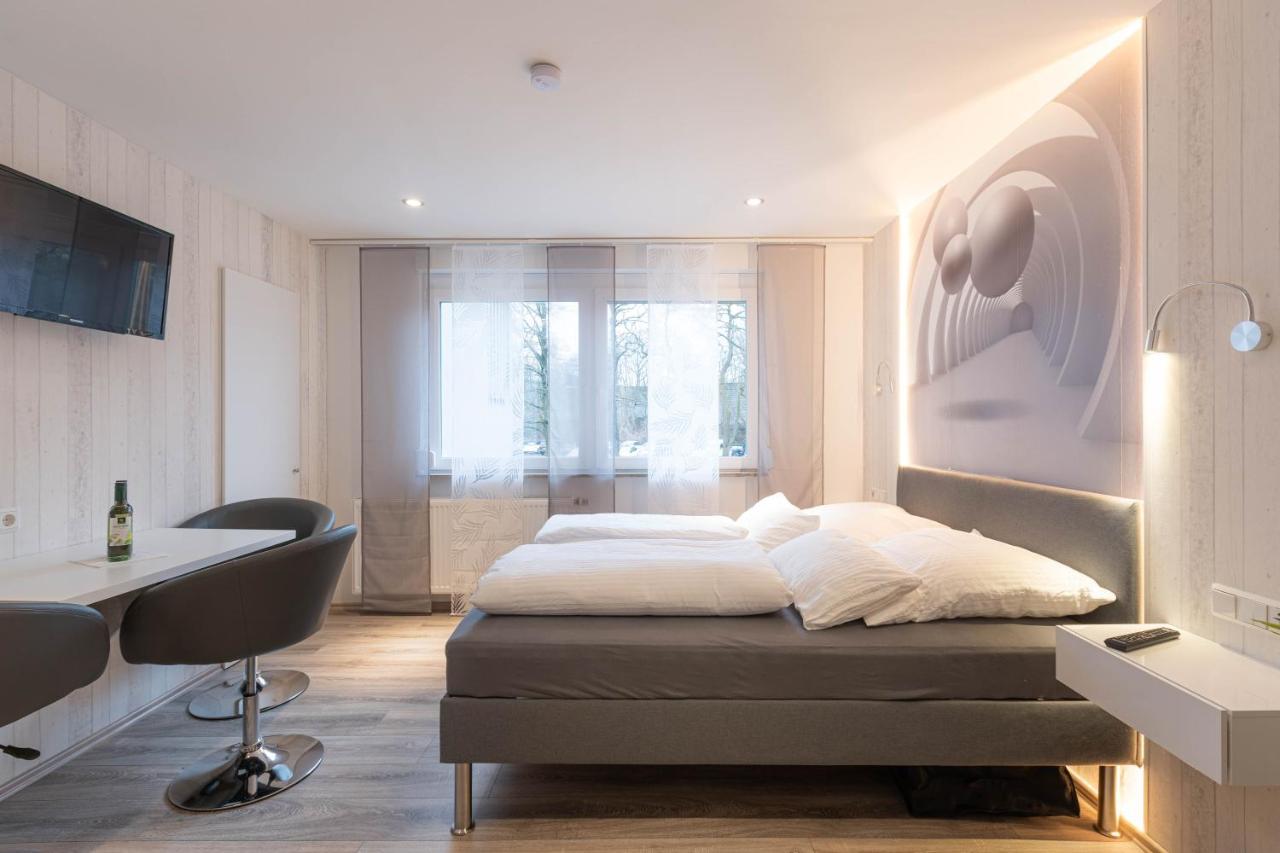 Messe-Hotelzimmer-Einzimmerappartement Leverkusen Buitenkant foto