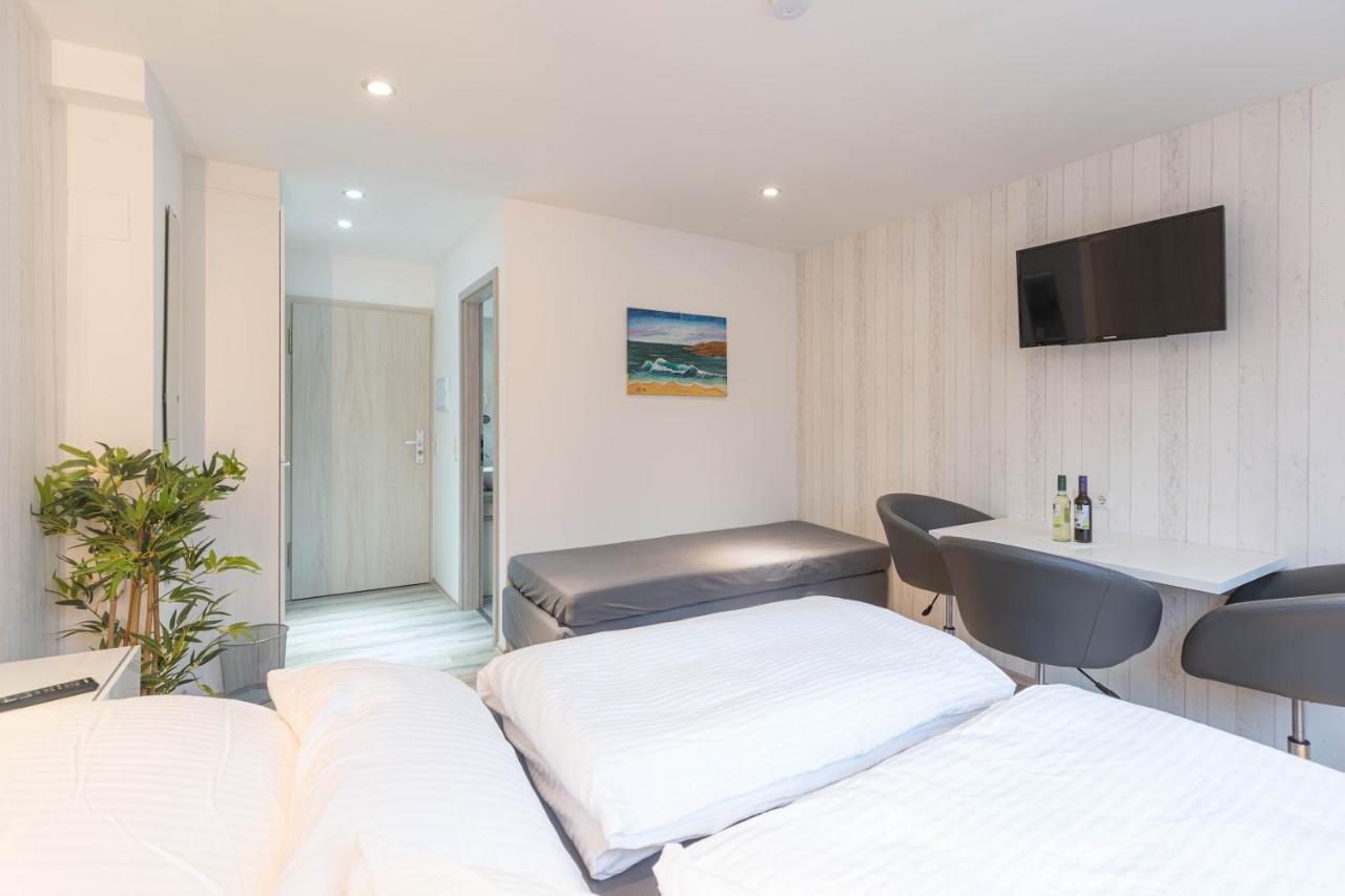 Messe-Hotelzimmer-Einzimmerappartement Leverkusen Buitenkant foto