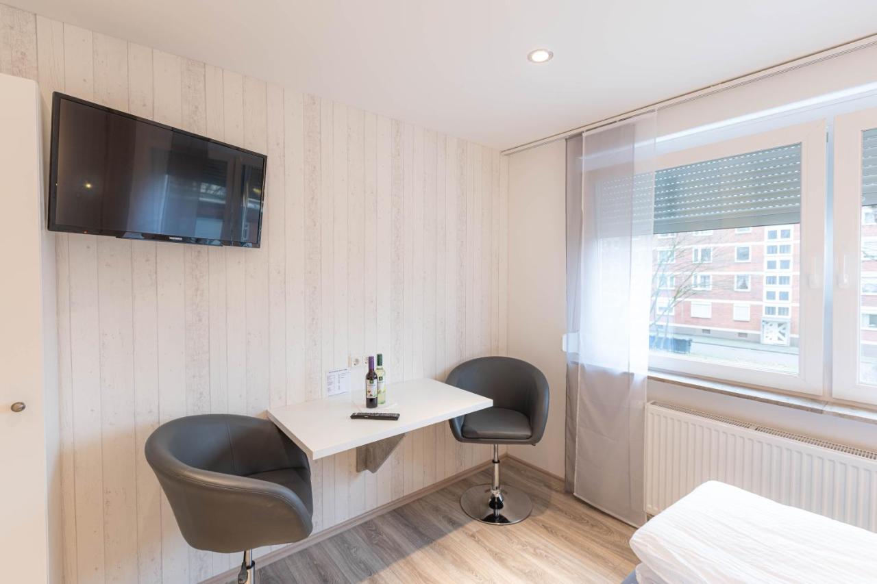 Messe-Hotelzimmer-Einzimmerappartement Leverkusen Buitenkant foto